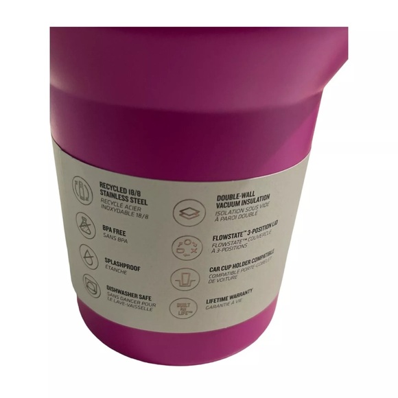 Stanley 40 OZ Reveb The Flostate Quencher H2.0 Tumbler Hot or Cold NEW W/ TAGS! - Picture 10 of 14